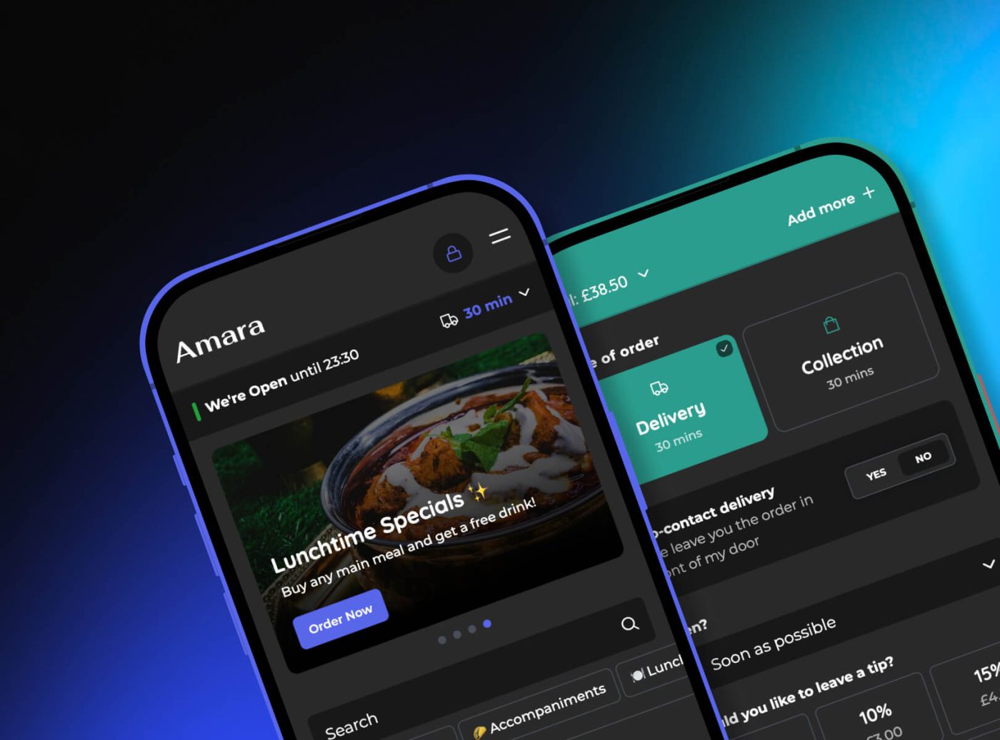 Branded Online Ordering Website and Mobile App